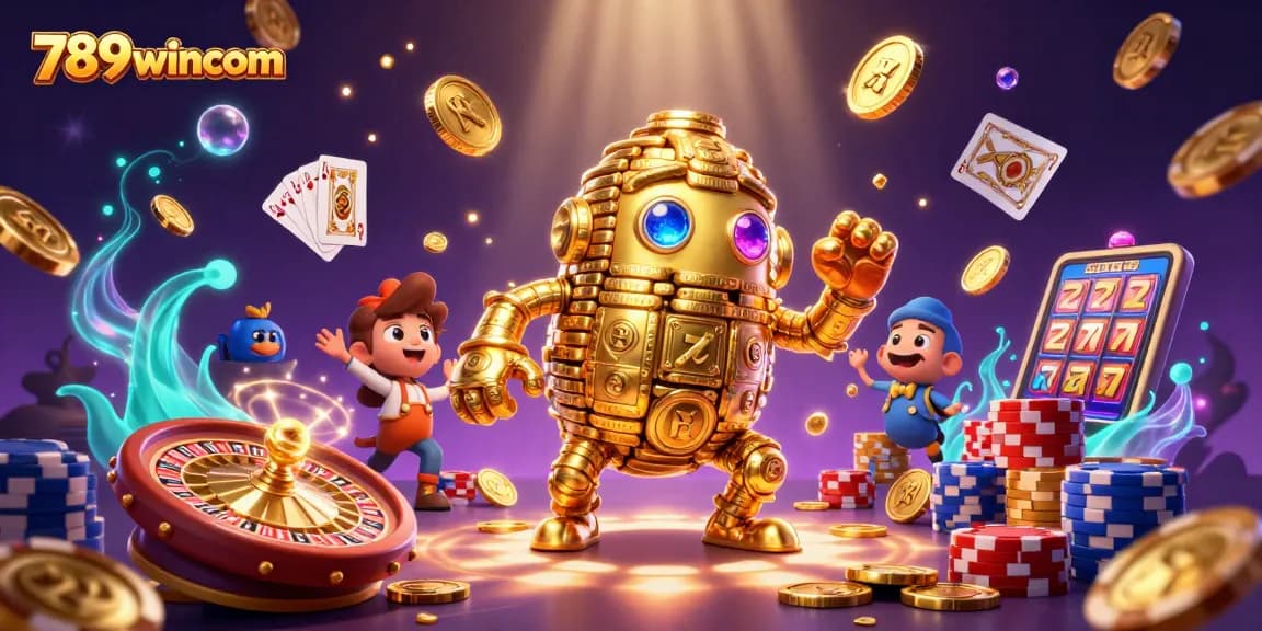 Experience thrilling gameplay with 789wincom's vibrant slot games and exciting casino elements.