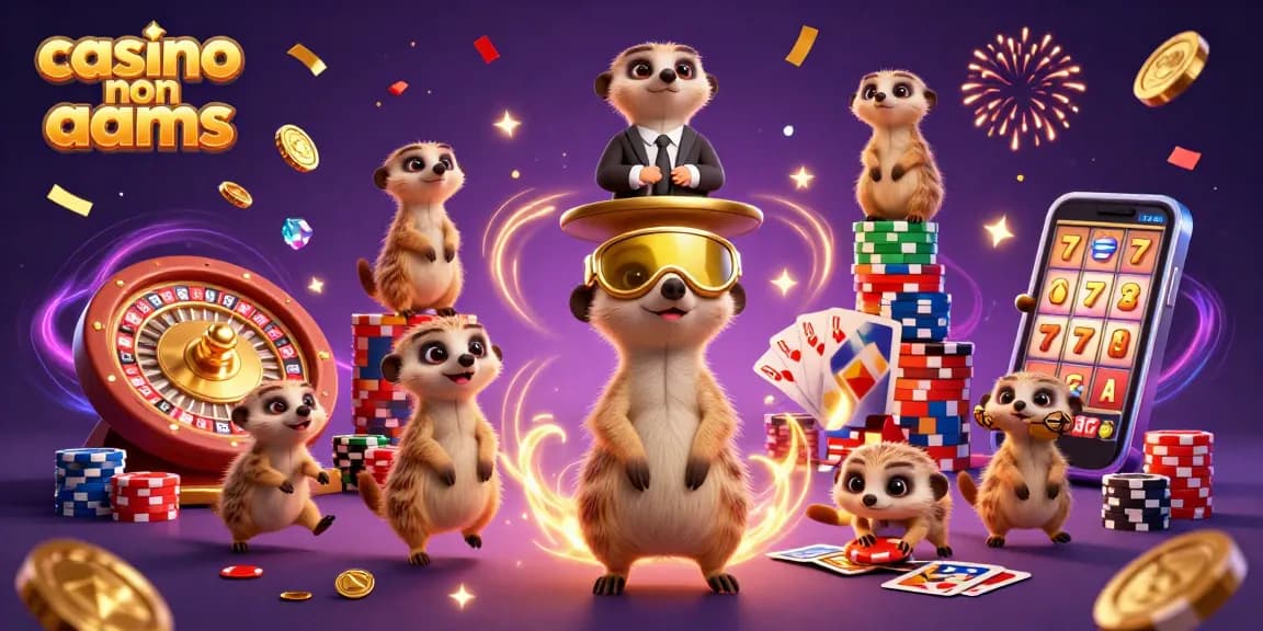 Gioca e vinci nei casino non AAMS tra divertenti animali e monete d'oro volanti.