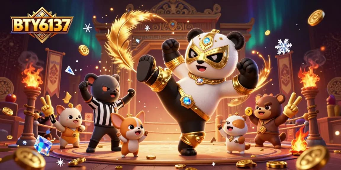Engage in thrilling battles in the BTY6137 casino arena with exciting characters and elements.