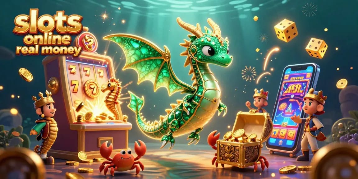 Win big with slots online real money in a vibrant underwater casino world bursting with action.