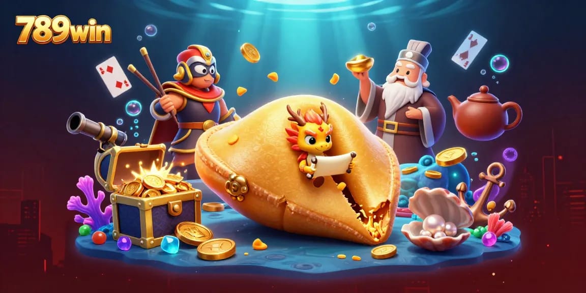 Experience the thrill of offshore gambling with 789win's dynamic casino scene featuring iconic characters and action-packed elements.