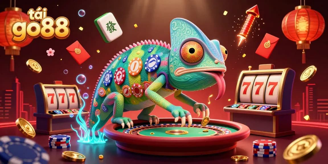 Experience the thrill of tải go88 and gaming excitement through this vibrant casino scene.