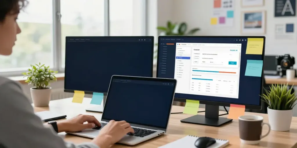 Boost your website's presence with instant indexing strategies in a vibrant office setting.