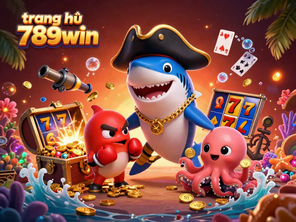 Engage in thrilling casino adventures with trang chủ 789win featuring vibrant characters and gold treasures.