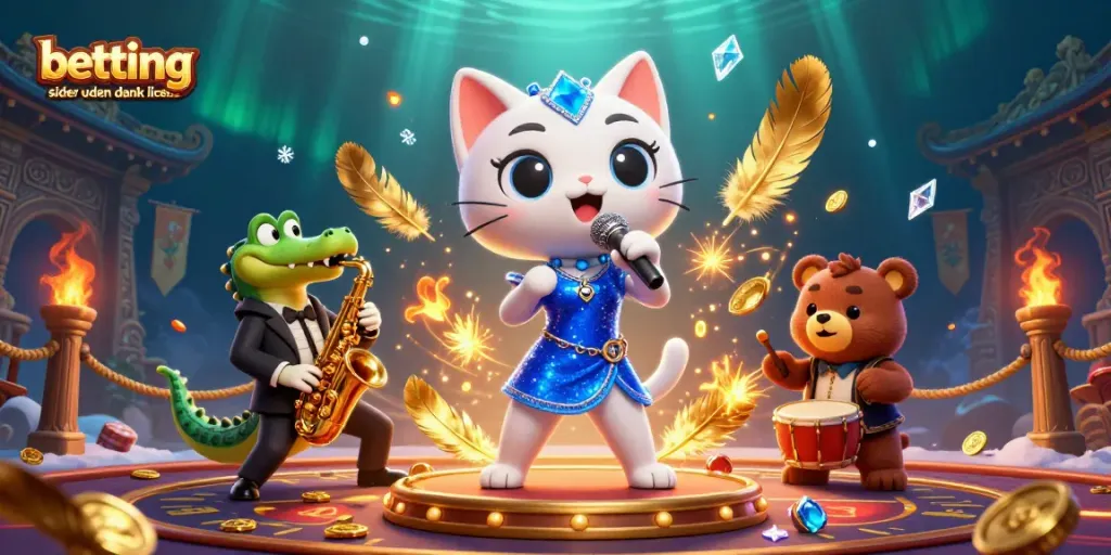 Experience betting sider uden dansk licens with vibrant characters, immersive casino elements, and rich visuals.