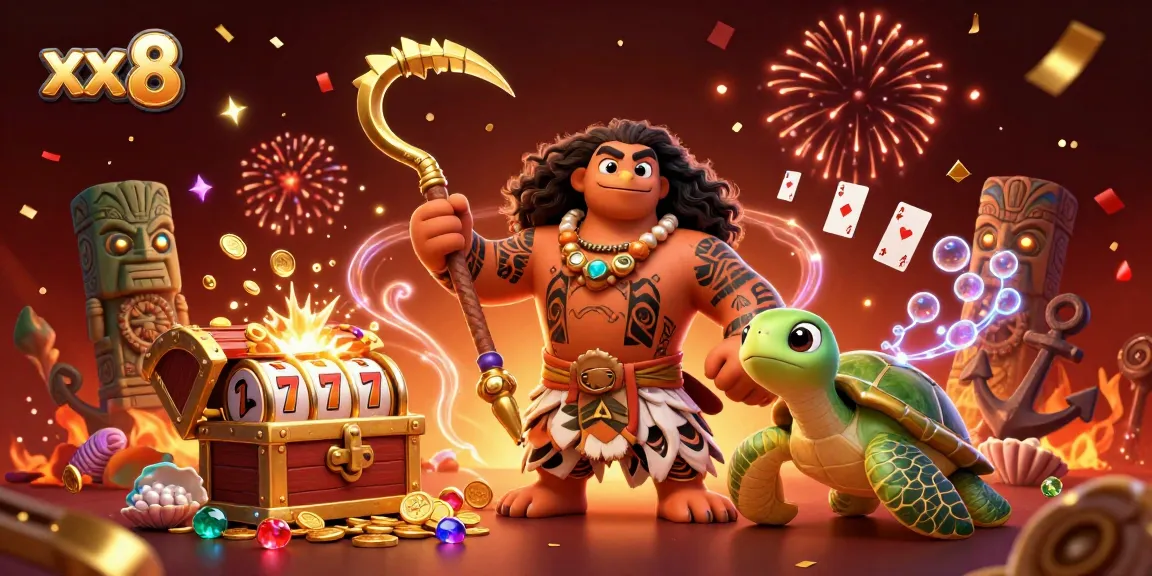 Engage with the thrilling xx 8 casino adventure featuring demigod and treasure in vibrant 3D.