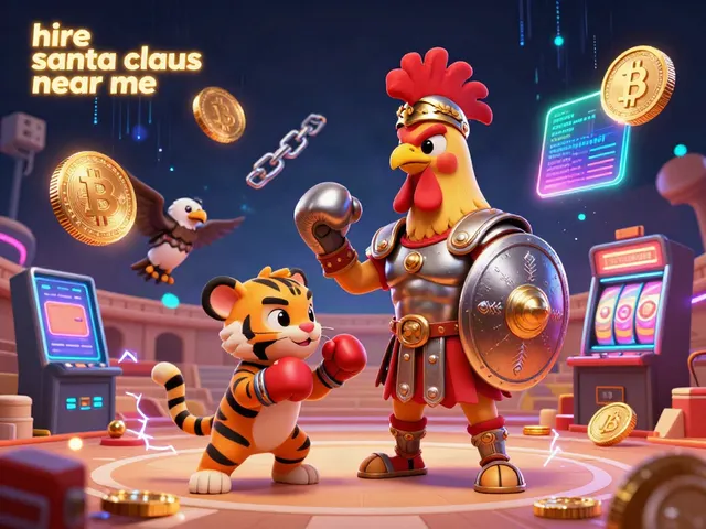 Engage in festive fun by hiring Santa Claus near me at the bustling casino.
