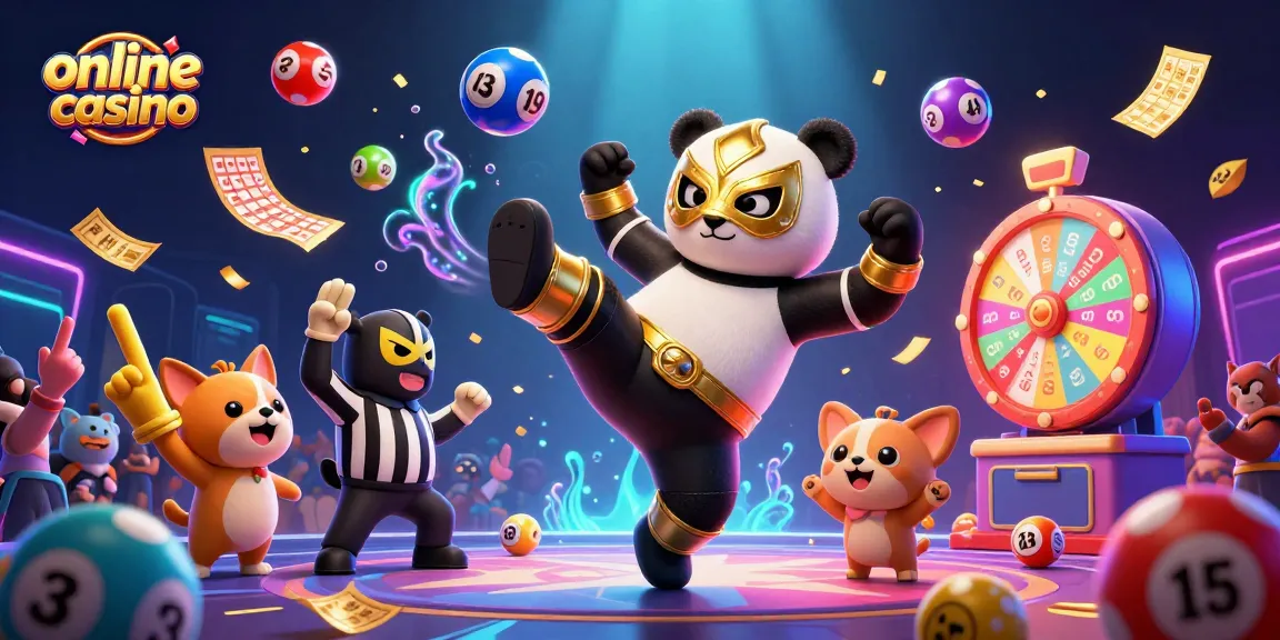 Jump into the exciting world of online casino with the wrestler panda and vibrant games!