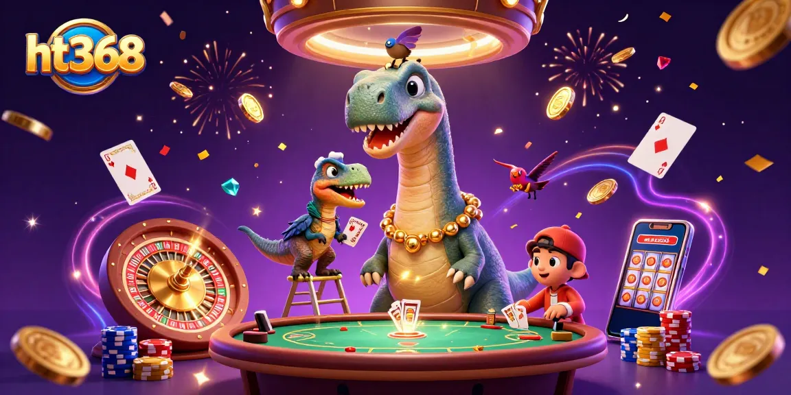 Experience thrilling moments at ht368 with vibrant casino elements and dynamic characters.