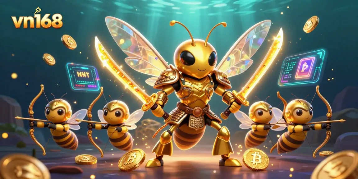 Spin the reels at vn168's vibrant fantasy casino, where champions battle for crypto riches.