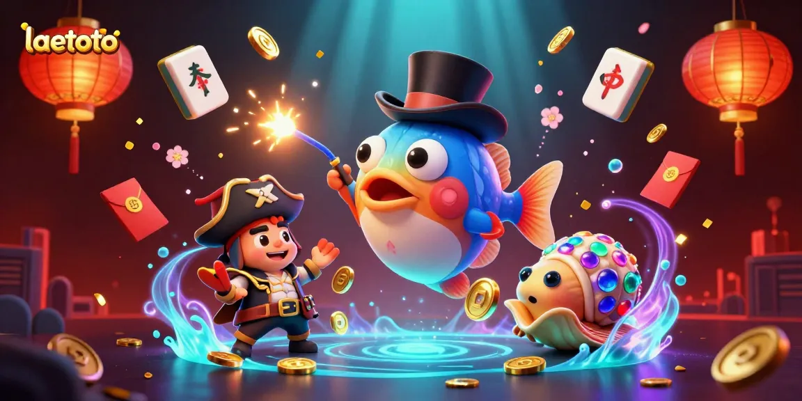 laetoto shines as deep-sea characters attract riches in a vibrant casino scene